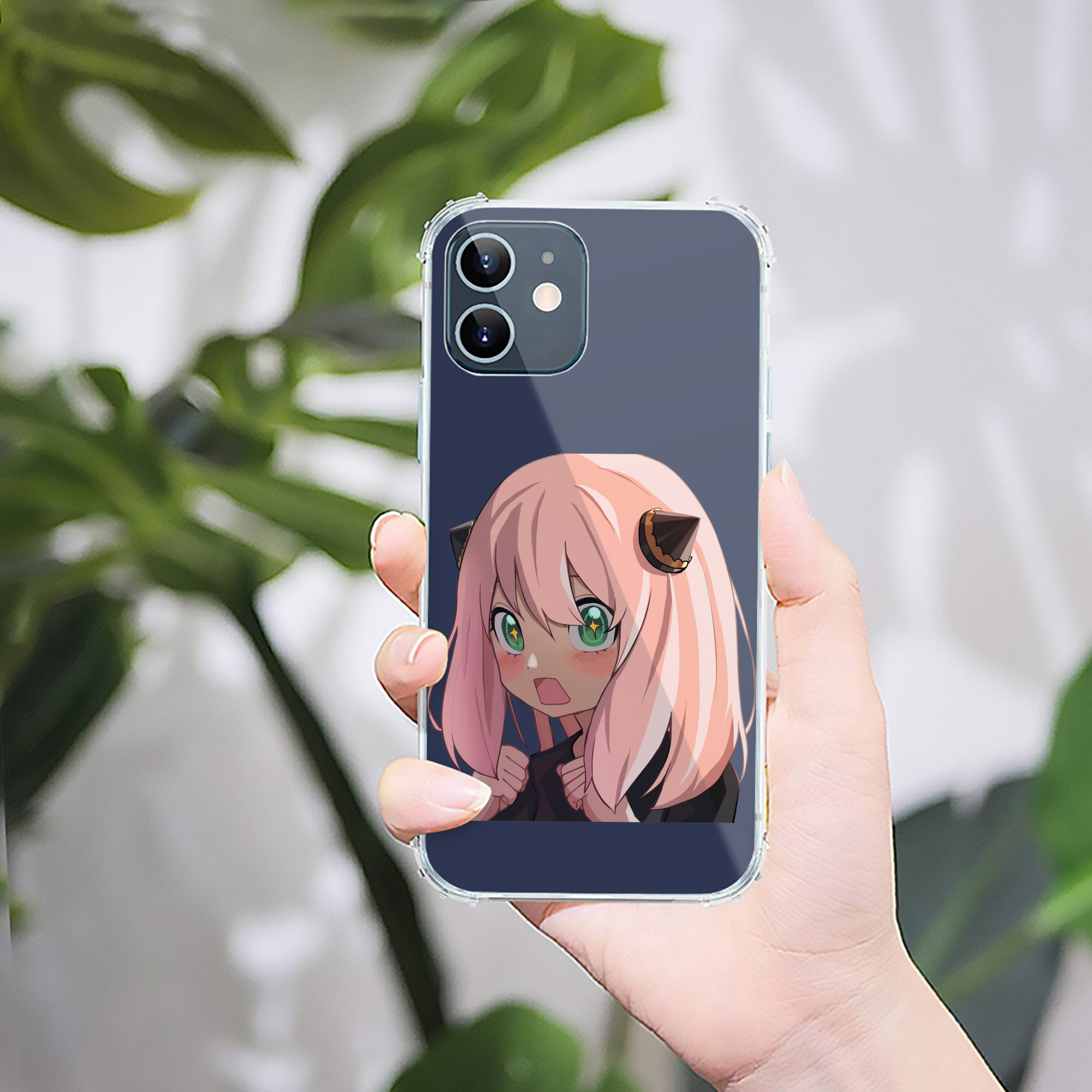 （画像用） SPY×FAMILY间谍家家酒 【iPhone 12シリーズ対応】透明スマホケース（クリアソフトケース）